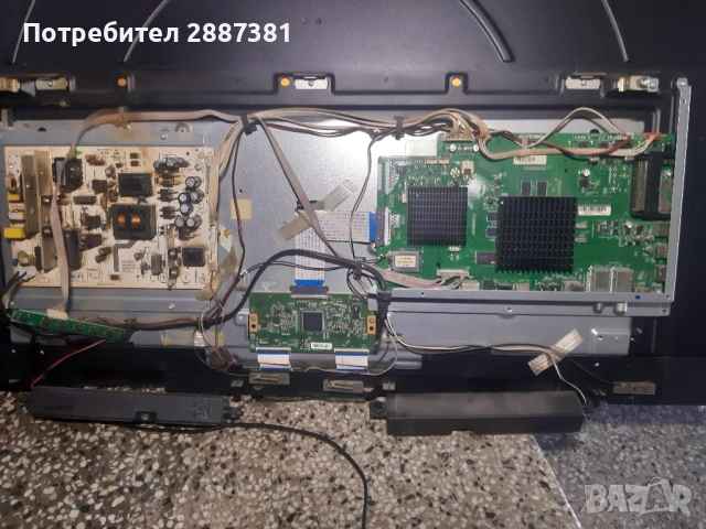 Sharp LC49CUF8462ES на части MIP550D-DX2, снимка 3 - Части и Платки - 51784669