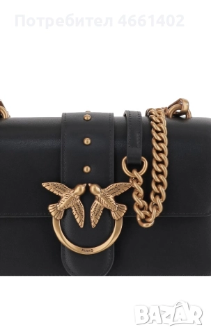 Оригинална дамска чанта PINKO, снимка 2 - Чанти - 52775676