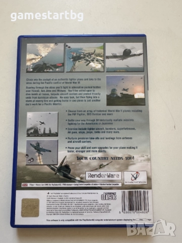 Pacific Warriors II: Dogfight за PS2, снимка 2 - Игри за PlayStation - 51758990