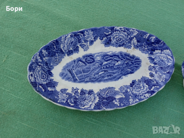 Порцелан английски, снимка 5 - Чинии - 36242351