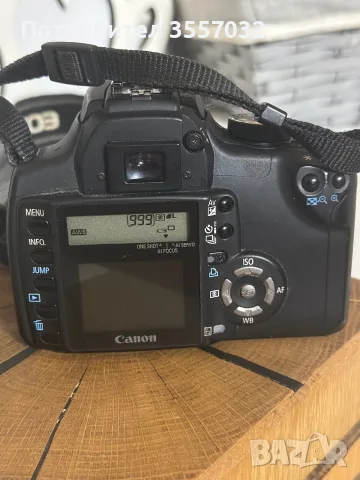 Пълен комплект за снимане: Фотоапарат  Canon 350D + универсален обектив Sigma 18-200 + подаръци, снимка 6 - Фотоапарати - 55806059