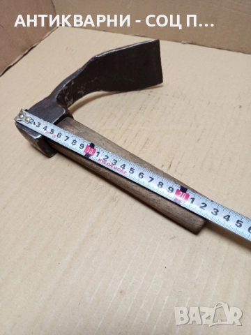 Стар Ръчно Кован Инструмент За Дълбане., снимка 10 - Антикварни и старинни предмети - 51645341