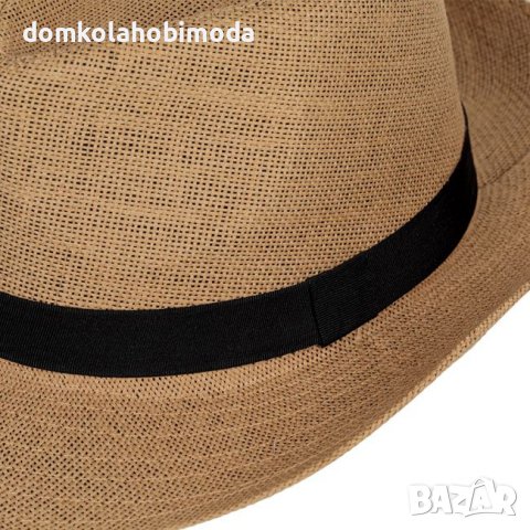 Мъжка лятна шапка, Диаметър с периферията: 34 см , снимка 2 - Шапки - 39968887
