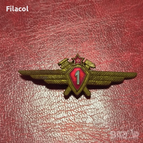Пилотски знак 1ва степен, рядък