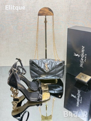 сандали на ток ysl saint laurent Christian Dior , снимка 11 - Сандали - 53406228
