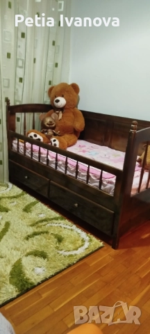 Бебешка дървена кошара