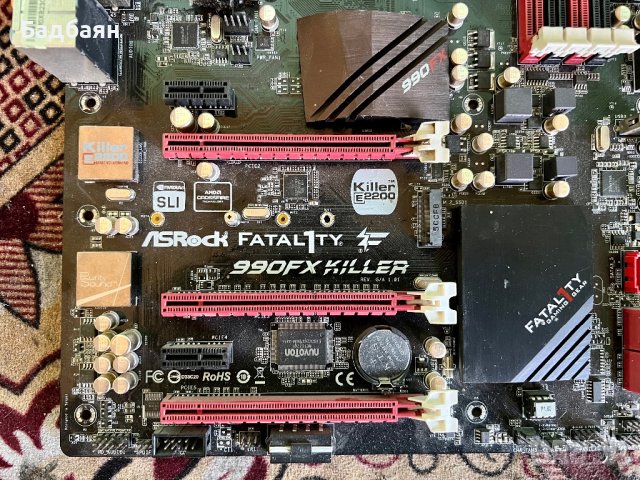 ASRock Fatality 990FX AM3+ , снимка 2 - Дънни платки - 41679331