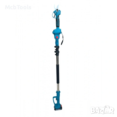 3в1 Акумулаторна Лозарска Ножица и Трион с Омасляване и телескопичен прът 36V 8AH – Dotvix, снимка 9 - Градинска техника - 53457204