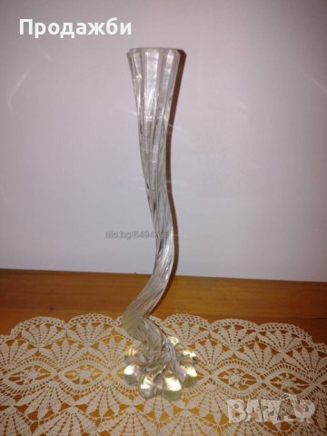 Красива и стилна ваза за 1 цвете, снимка 1