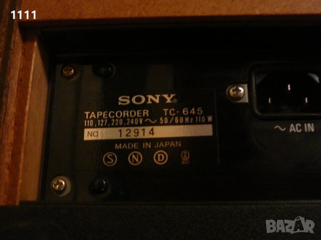 SONY TC-645, снимка 10 - Декове - 41534552