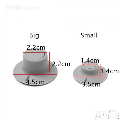 ГУМЕНИ КРАЧЕТА ЗА ЛАПТОП ИЛИ ДРУГА ТЕХНИКА - 4 БРОЯ В КОМПЛЕКТ, снимка 3 - Лаптоп аксесоари - 35798167