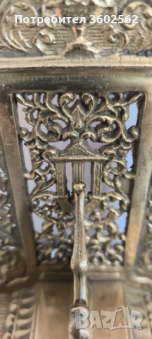 статуетка Грифон-френски масивен месинг нач. на ХХ век, снимка 5 - Антикварни и старинни предмети - 47895236