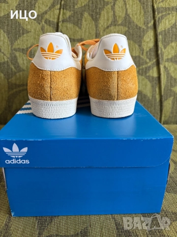 Нови велурени маратонки Adidas Gazelle originals, снимка 6 - Маратонки - 52233989