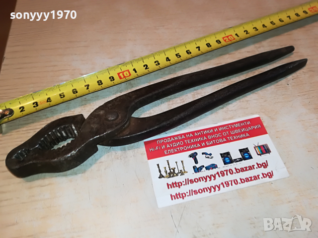 СТАРИ КЛЕЩИ ОТ ГЕРМАНИЯ 1904221423, снимка 5 - Антикварни и старинни предмети - 36507765