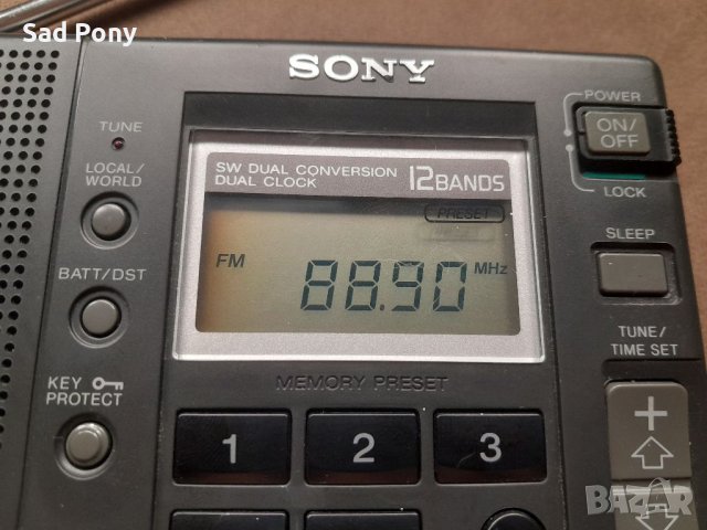Sony ICF-SW30 12Bands радио, снимка 2 - Радиокасетофони, транзистори - 41102674