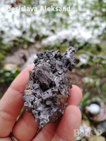 Сфалерит с галенит и кварц , снимка 2 - Колекции - 53616081