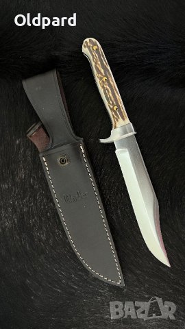 Рядък ловен нож Solingen. (169216), снимка 2 - Ножове - 40069486