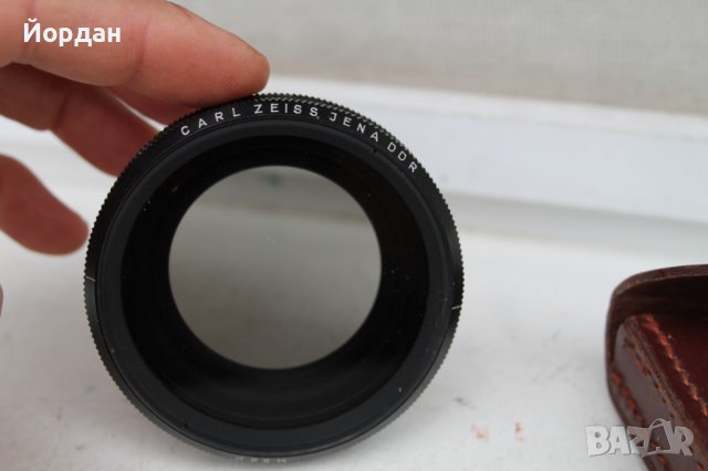 Част от обектив м58 Р ''Carl Zeiss'', снимка 8 - Антикварни и старинни предмети - 38749045