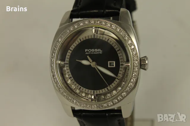 Дамски Часовник FOSSIL Automatic ARKITEKT ES-1368 Стомана, снимка 3 - Дамски - 49675145