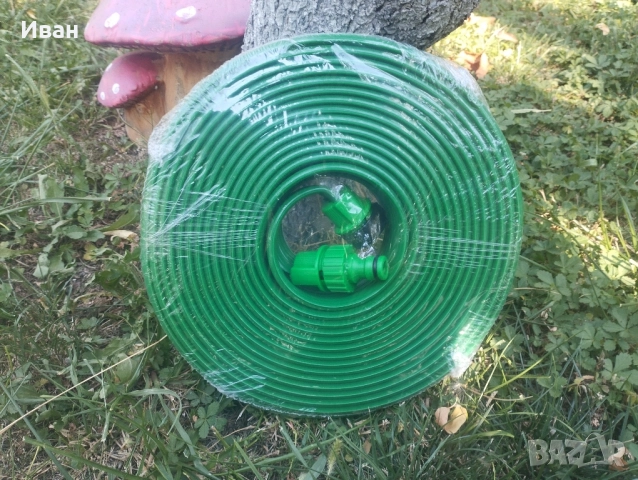 маркуч с малки отвори за поливане на цветя и др Power Flex , снимка 6 - Напояване - 51669979