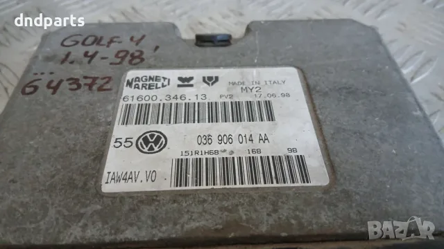 Компютър VW Golf 4 1.4i 1998 036906014AA 61600.346.13 Volkswagen Golf IV (1998-2004), снимка 2 - Части - 56155001