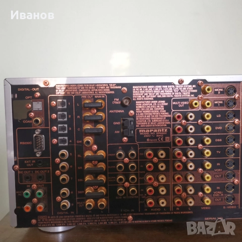 MARANTZ SR 9300 THX Surround EX, снимка 8 - Ресийвъри, усилватели, смесителни пултове - 52553007