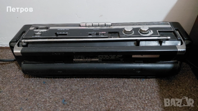 Радиокасетофон SHARP QT-249Z (BK) Добро състояние, касетката, снимка 4 - Радиокасетофони, транзистори - 52802786