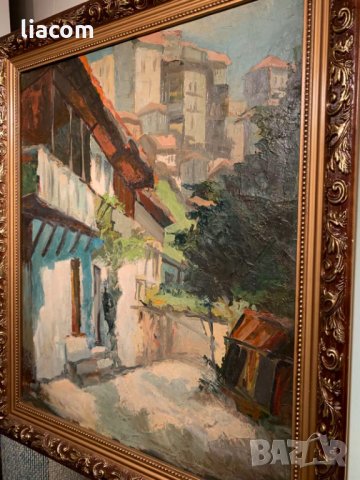 ДИМИТЪР ШЕШЕВ масло/платно Велико Търново 1959 г.