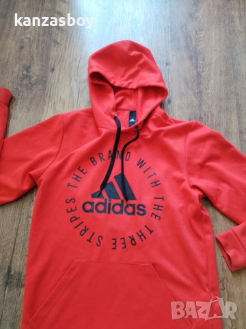 Adidas Sport ID Pullover HD - страхотно мъжко горнище С, снимка 4 - Спортни дрехи, екипи - 51737114