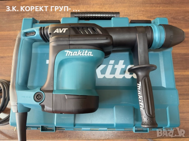 НОВ Електрически къртач Makita HM0871C,8.1 J, 1100 W, Гаранция, снимка 3 - Други инструменти - 52904870