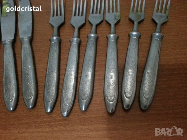 Руски прибори за хранене , снимка 6 - Антикварни и старинни предмети - 38275268