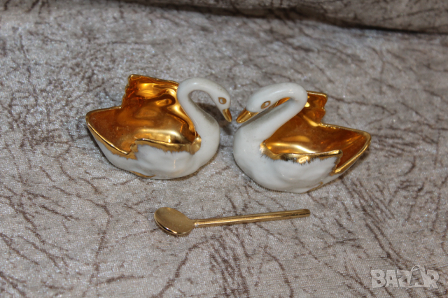 два порцеланови лебеда limoges , снимка 3 - Антикварни и старинни предмети - 44795994