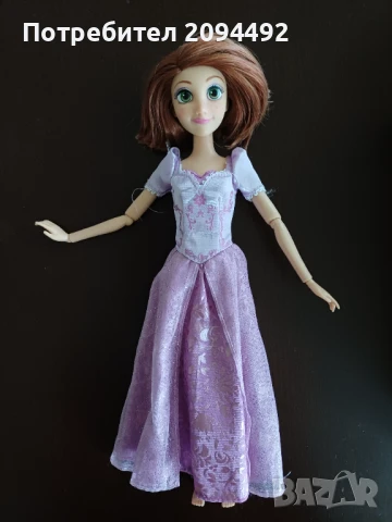 Кукла Дисни Рапунцел с къса коса - Disney Store , снимка 2 - Кукли - 51414042
