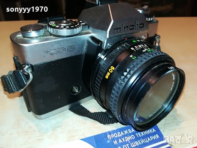 minolta xd5 retro foto-внос germany 1608212024, снимка 4 - Фотоапарати - 33834219