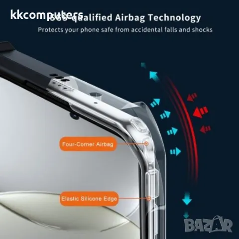 Huawei nova 13 XUNDD Силиконов Калъф TPU+Acrylic и Протектор, снимка 2 - Калъфи, кейсове - 49832109