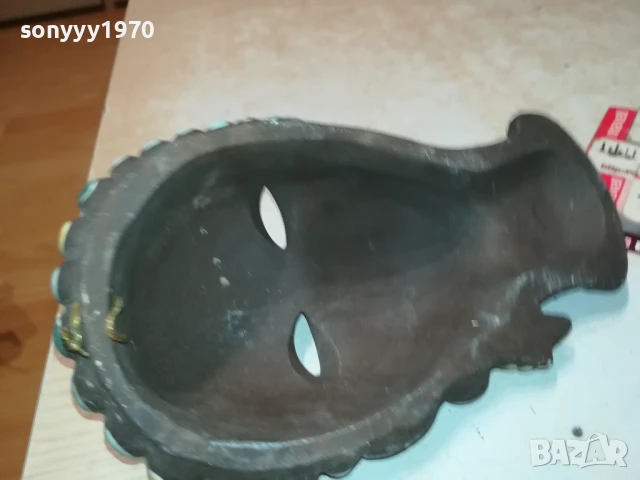 22Х14Х7СМ МАСКА-АНТИКА ОТ ШВЕЦИЯ 1306251133, снимка 5 - Антикварни и старинни предмети - 50652284