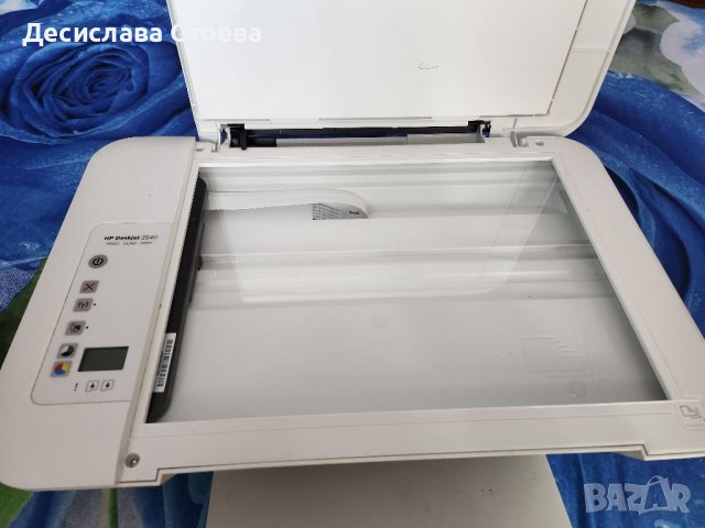 Принтер HP Deskjet 2540 3в1, снимка 3 - Принтери, копири, скенери - 39400146