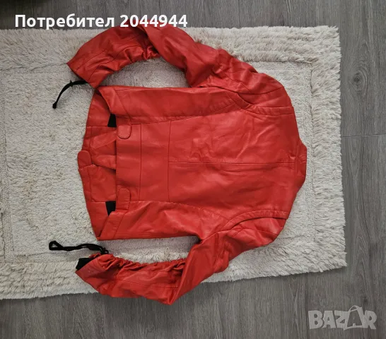 Дамско Кожено Яке Junona, снимка 6 - Якета - 48000881