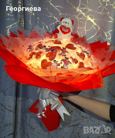 Луксозни светещи букети "DESS"🦋✨️💝, снимка 3 - Романтични подаръци - 53350281