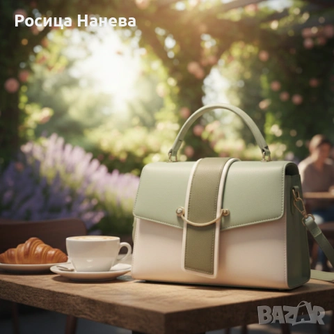 Елегантна дамска чанта в 7 цвята - компактна и стилна за всеки повод