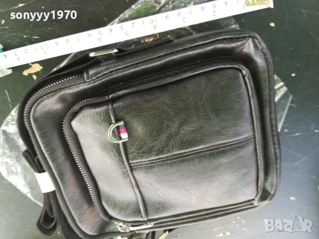 ЧЕРНА КОЖЕНА ЧАНТА 1907251822, снимка 4 - Чанти - 51075122