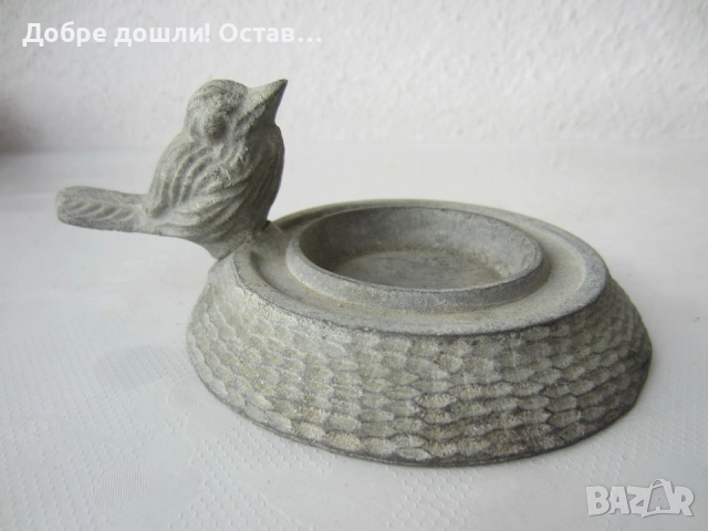 Врабчета: врабче птица фигура, статуетка, врабец, метал, отварачка и пепелник антика, снимка 9 - Статуетки - 42267512