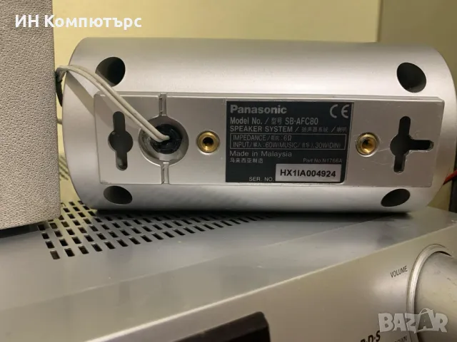Продавам DVD ресийвър Panasonic SC-HT70, снимка 5 - Аудиосистеми - 49365420