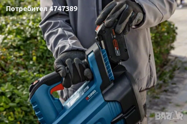 Акумулаторна въздуходувка BOSCH GBL 18V-750 SOLO, 18V, снимка 2 - Винтоверти - 53629448