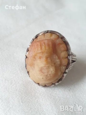 Сребърен пръстен, снимка 2 - Пръстени - 50286696