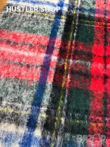 Покривка/одеало VINTAGE GLEN CREE 100 % MOHAIR. Размер 90х110, снимка 3 - Нумизматика и бонистика - 53138876