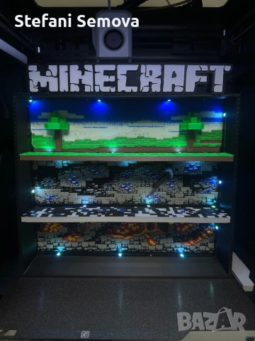 Minecraft Kinder Joy - Поставка за фигурки