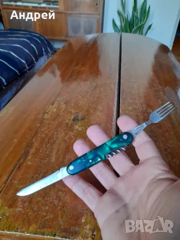 Стар джобен нож,ножче,ножка #60, снимка 4 - Други ценни предмети - 48178351