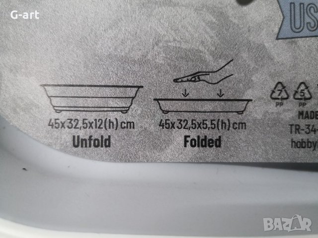 Сгъваем сушилник за чинии и посуда, снимка 2 - Аксесоари за кухня - 38796820