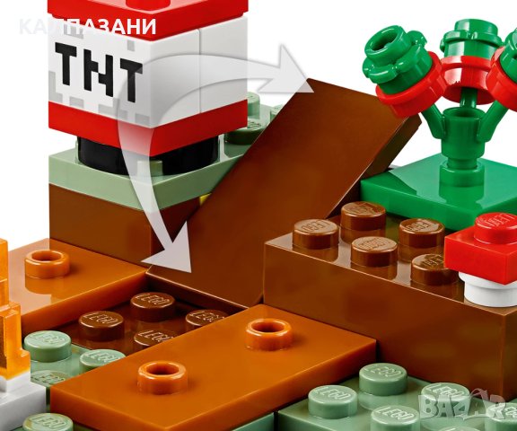 LEGO® Minecraft™ 21162 - Приключение в тайгата, снимка 6 - Конструктори - 40915592
